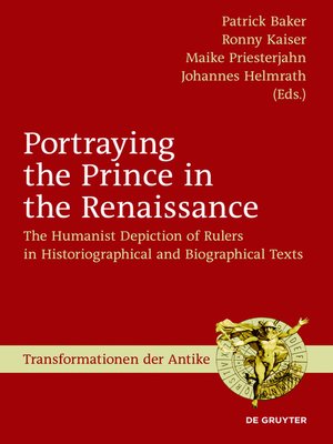 cover image of Portraying the Prince in the Renaissance